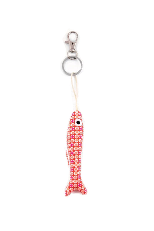 PETIT PAN Sardine Bag Charm Django Tangerine