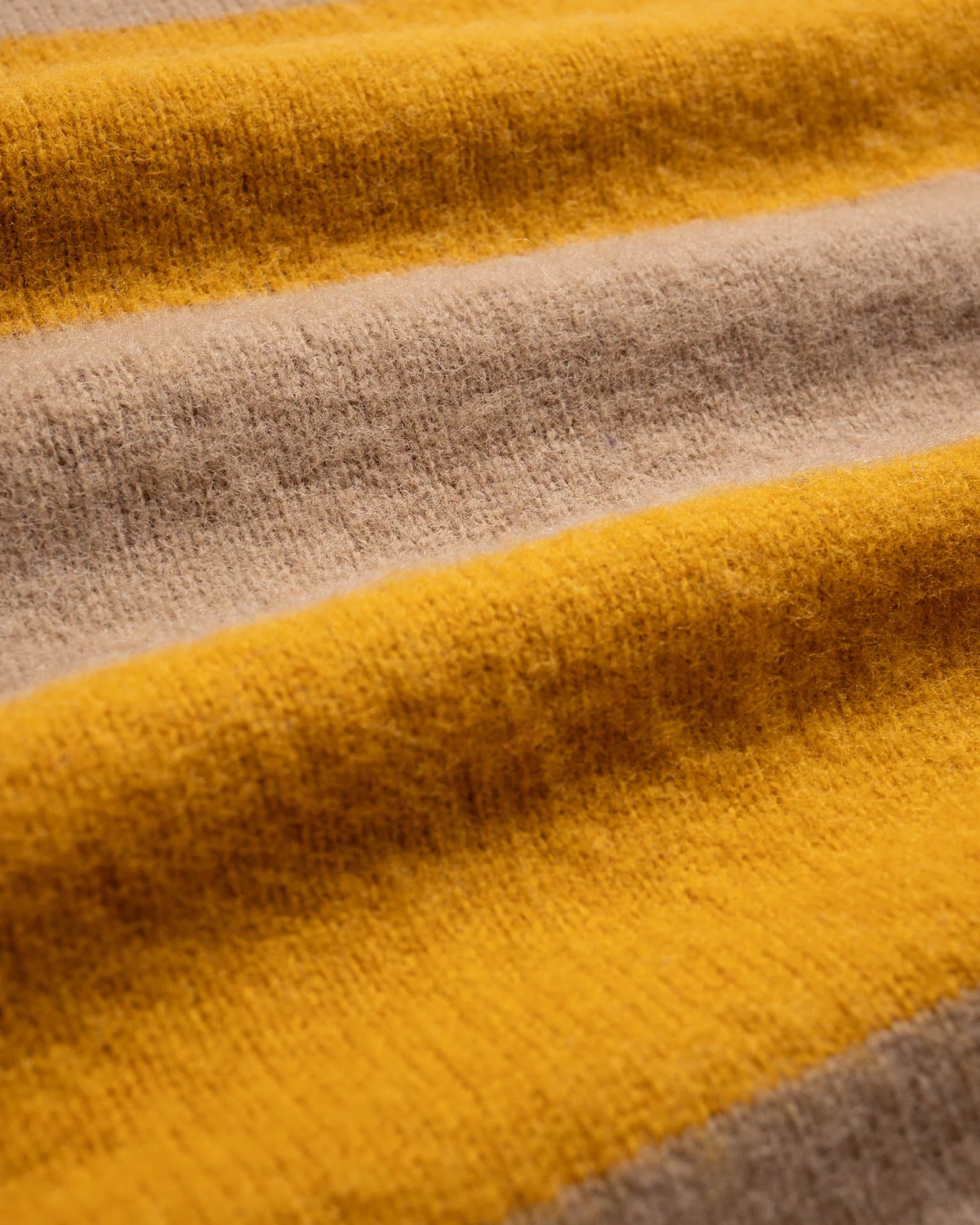 HOWLIN' Shaggy Bear Stripe Jumper Oat