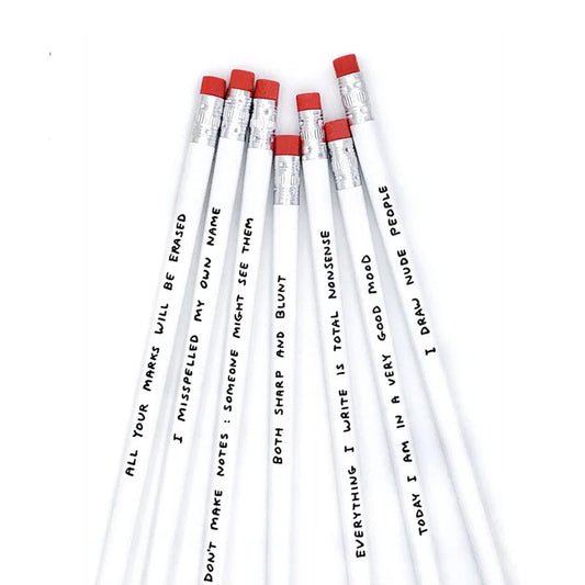 DAVID SHRIGLEY Pencil Set  (7 designs)