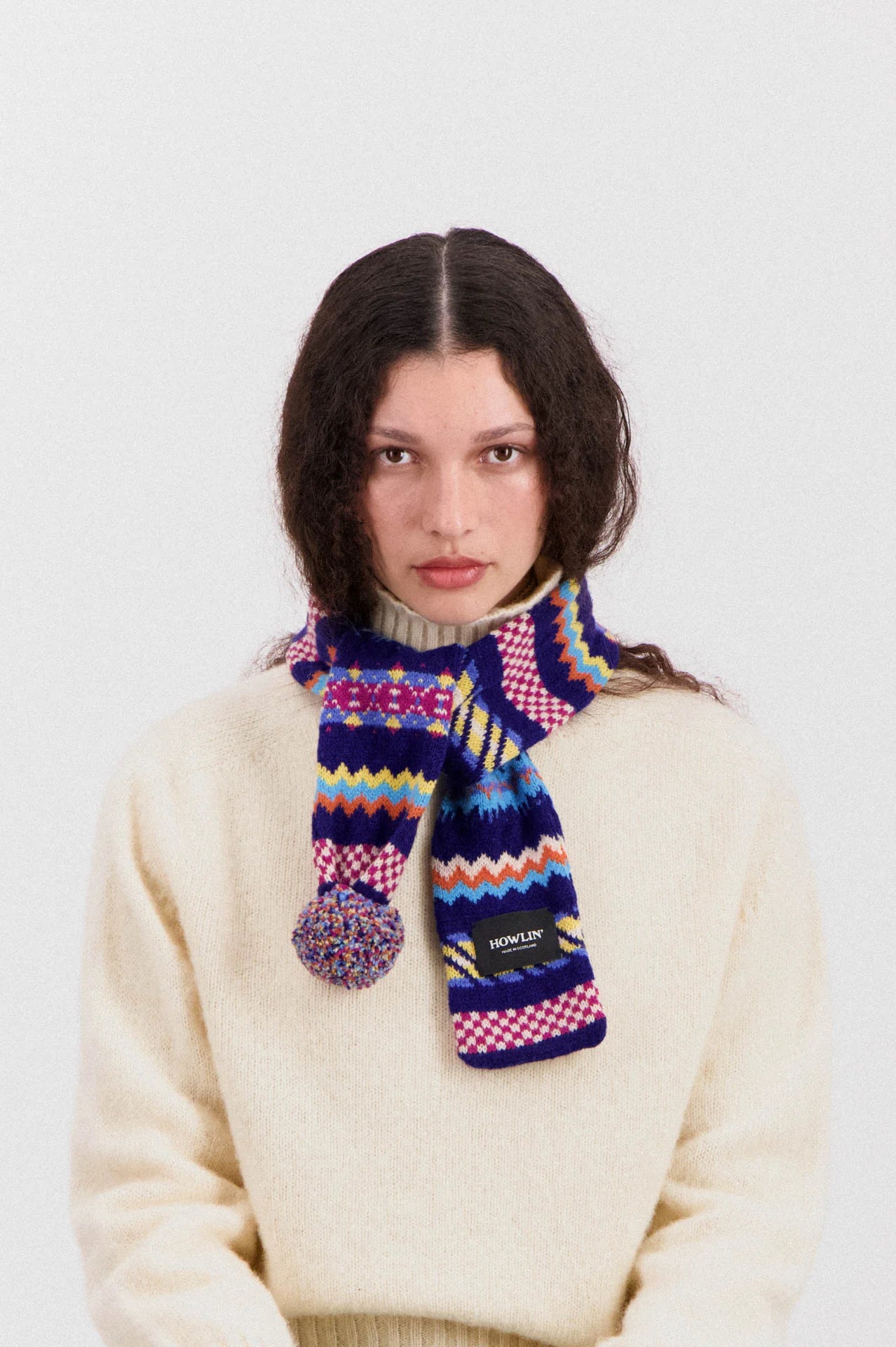 HOWLIN' Small Wool Wonder Scarf Colbalt