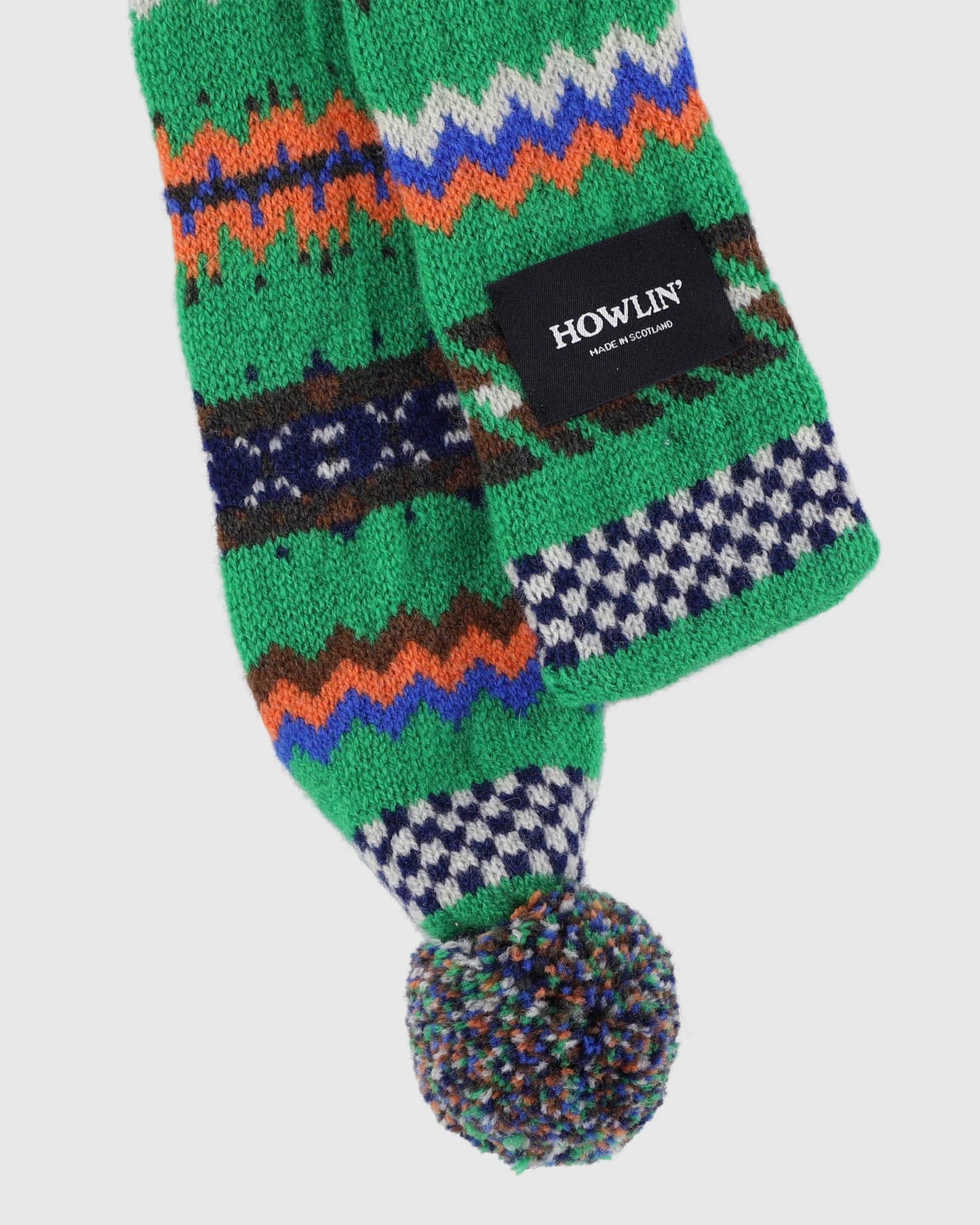 HOWLIN' Small Wool Wonder Scarf Green