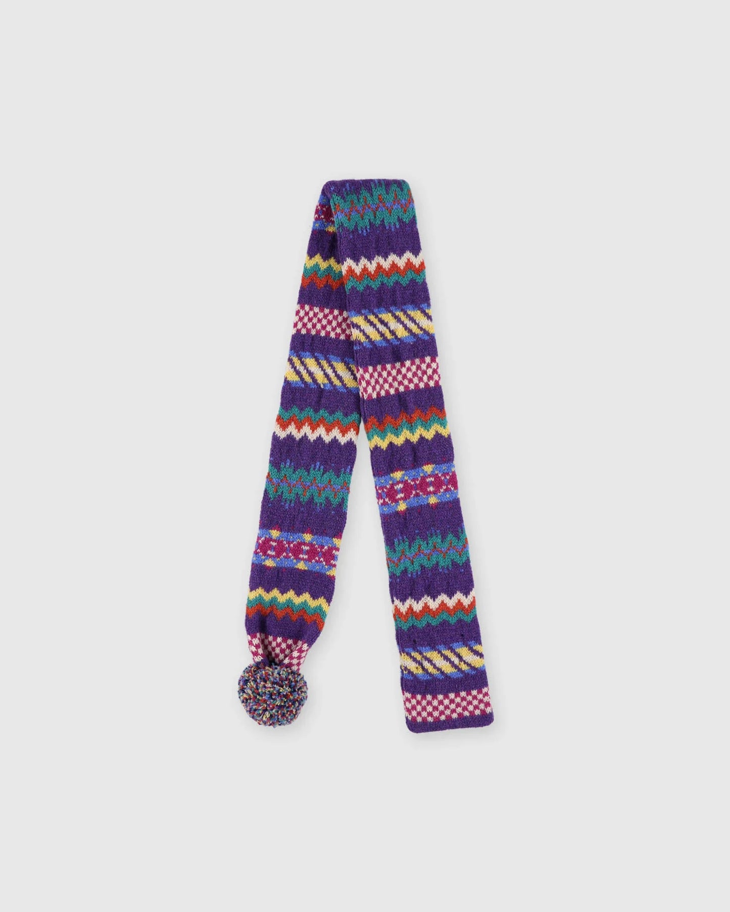 HOWLIN' Small Woolen Wonder Scarf Violet Dream