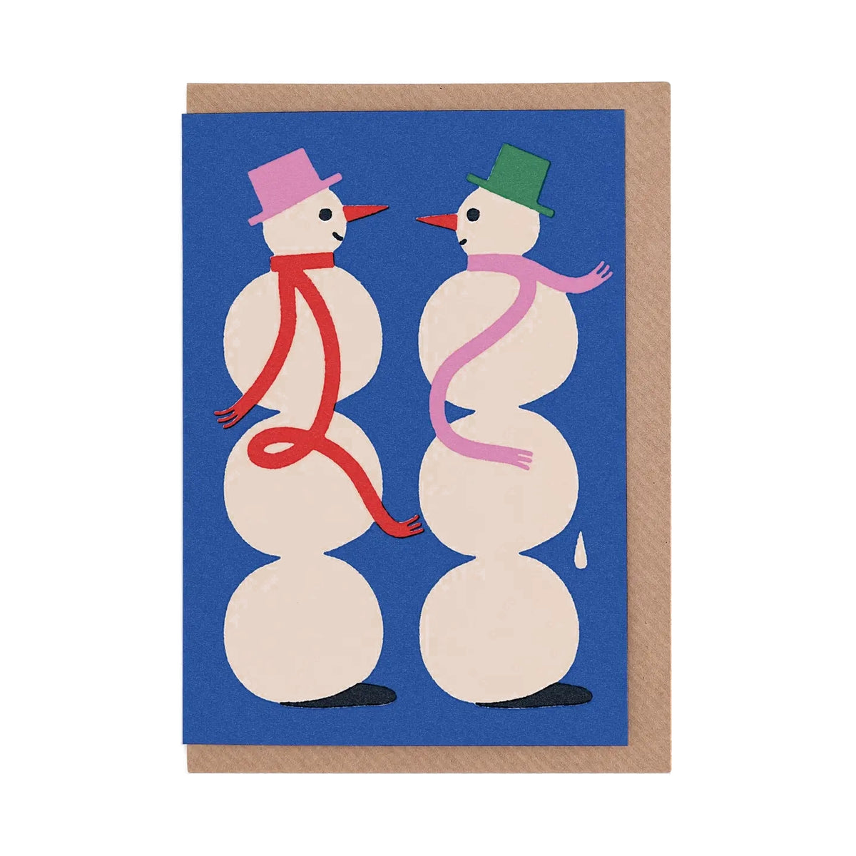 SUE DOEKSEN Snow Friends Card
