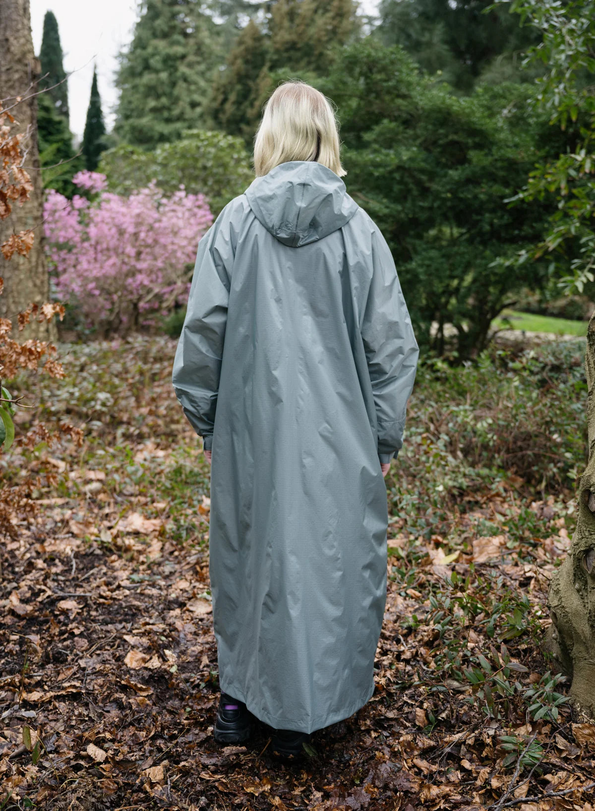 SUSAN BIJL Grey Raincoat