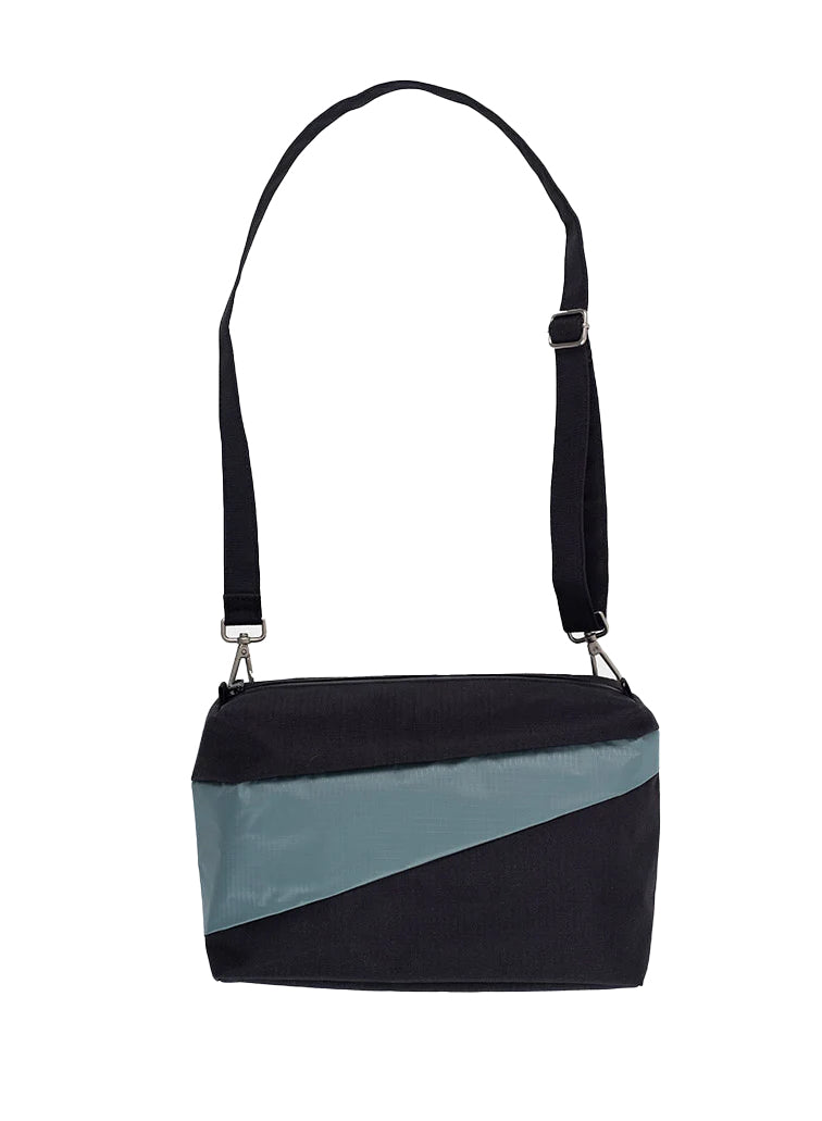 SUSAN BIJL Black & Grey Medium Bum Bag