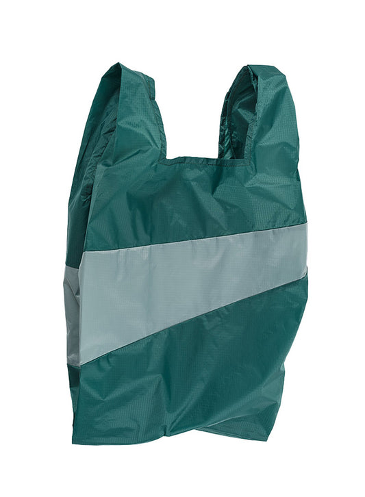 SUSAN BIJL Pine & Grey Large Shopping Bag