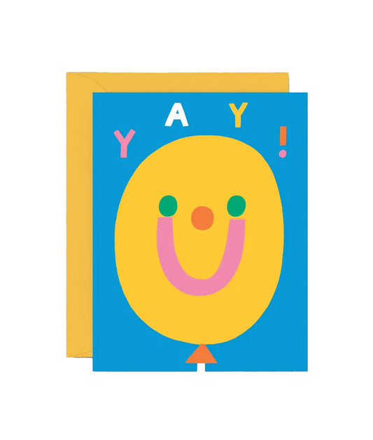 SUSIE HAMMER Yay! Balloon Card