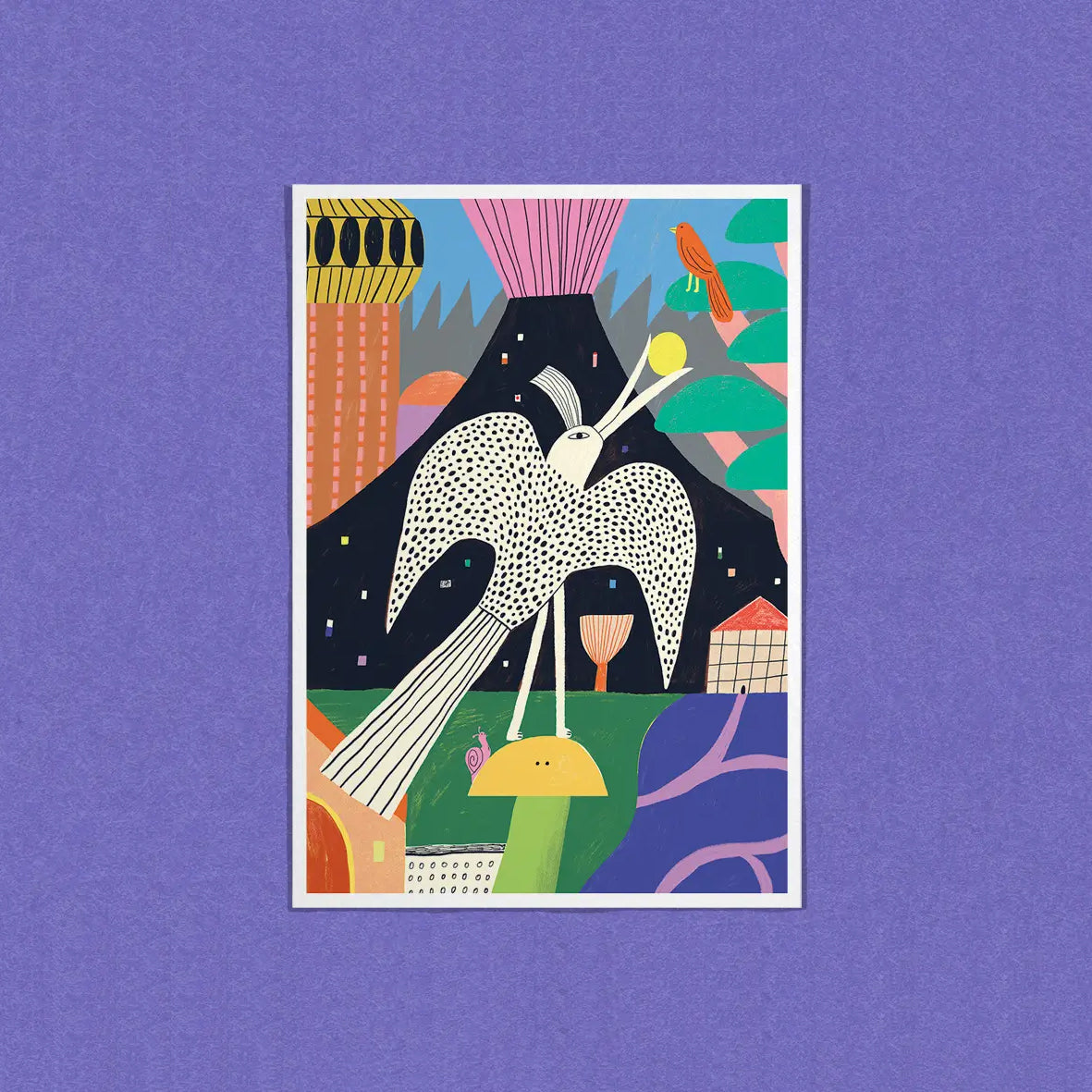 DANS LES DENTS The Swiper Postcard
