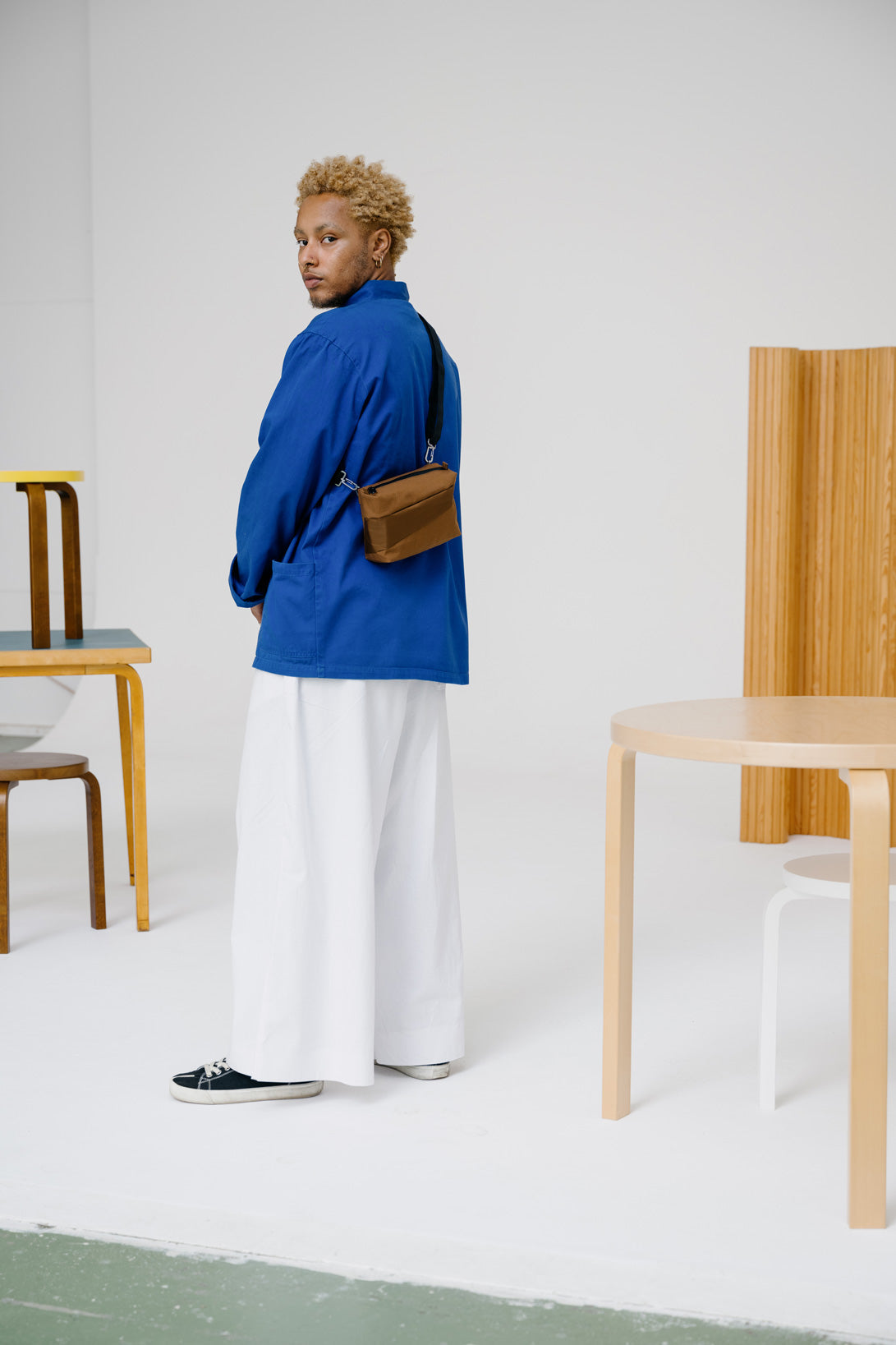 SUSAN BIJL Brown & Brown Small Bum Bag