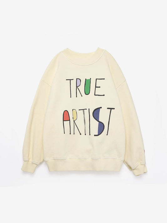 TRUE ARTIST Sweatshirt nº11 Soft Yellow