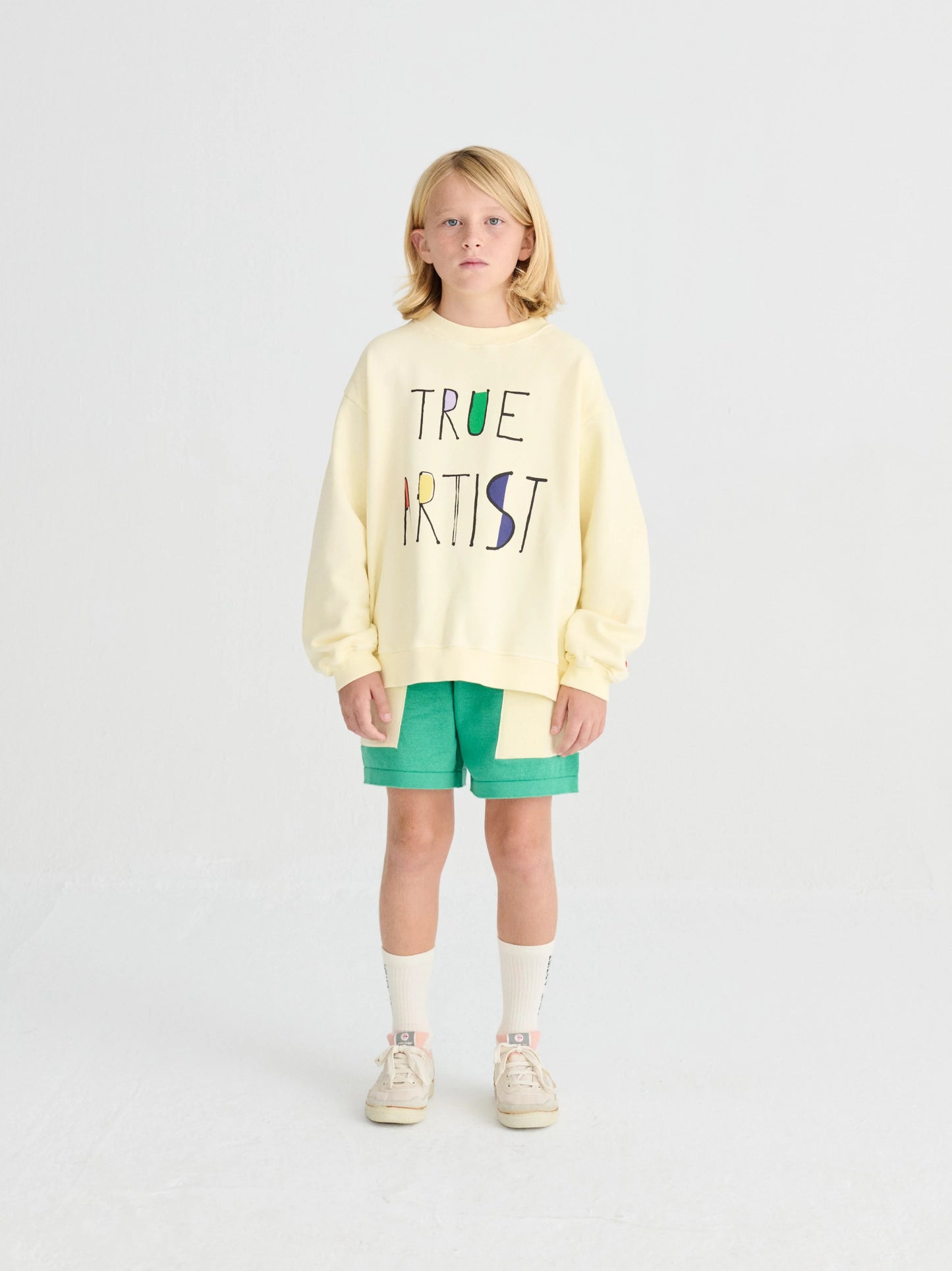 TRUE ARTIST Sweatshirt nº11 Soft Yellow