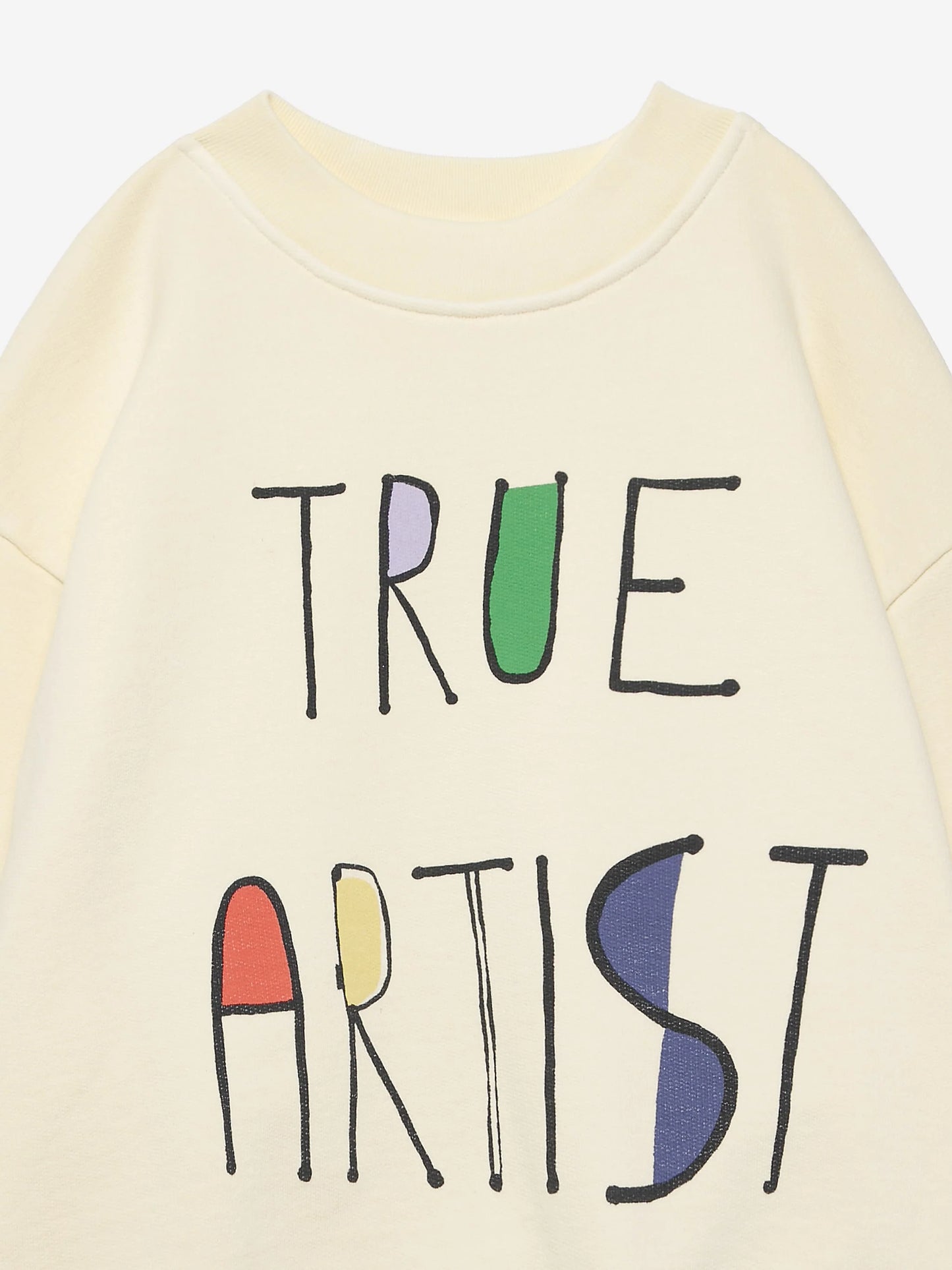 TRUE ARTIST Sweatshirt nº11 Soft Yellow