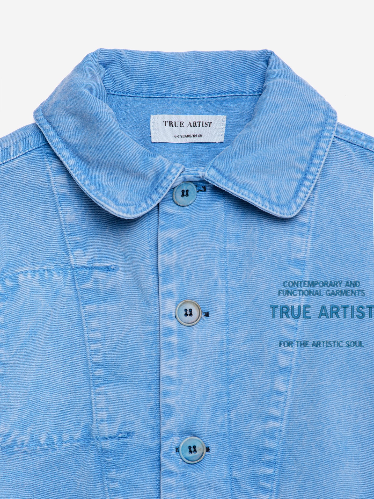 TRUE ARTIST Utility Jacket Nº04 Lichen Blue