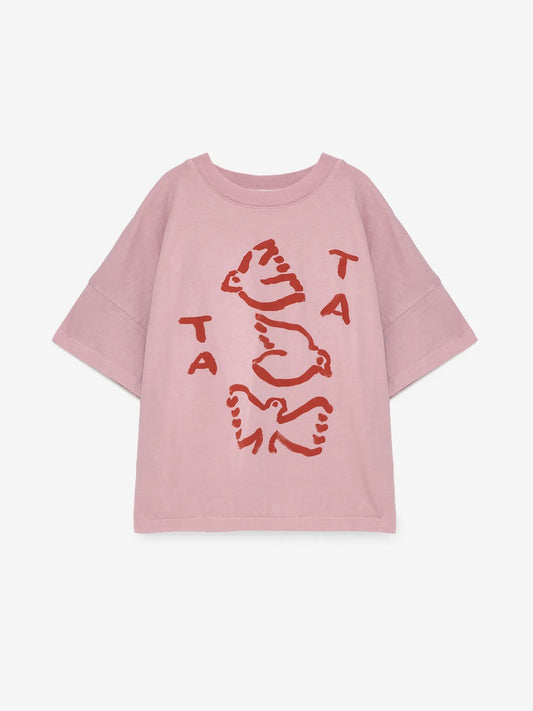TRUE ARTIST T-shirt nº17 Dusty Pink
