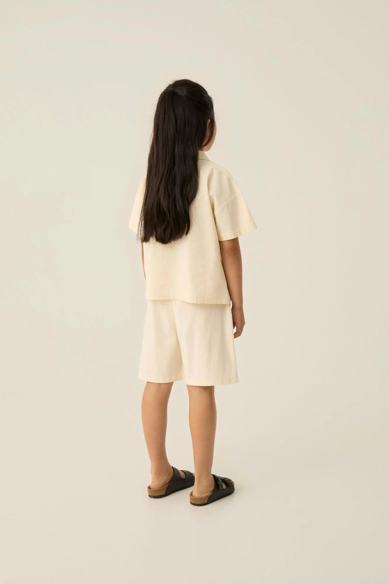 THE CAMPAMENTO Drawings Ecru Shorts