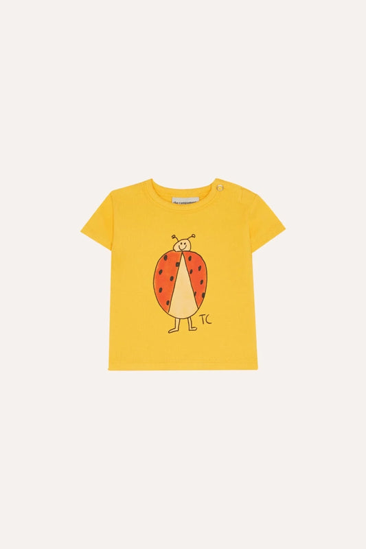 THE CAMPAMENTO Yellow Ladybug Baby/Kids Tshirt
