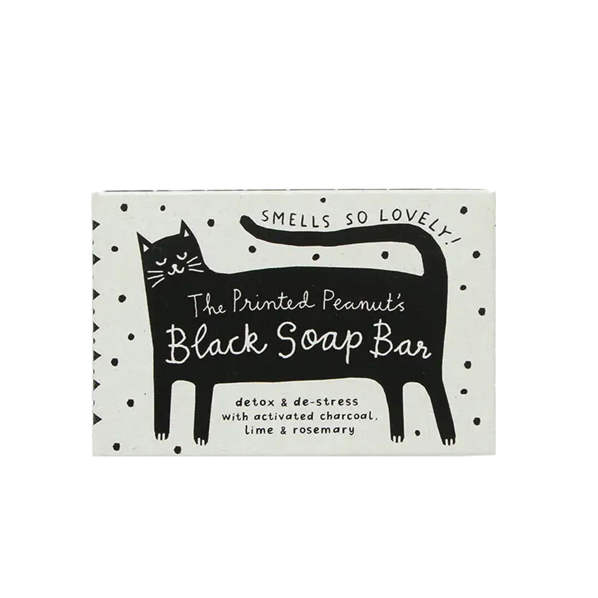 THE PRINTED PEANUT Black Cat Soap