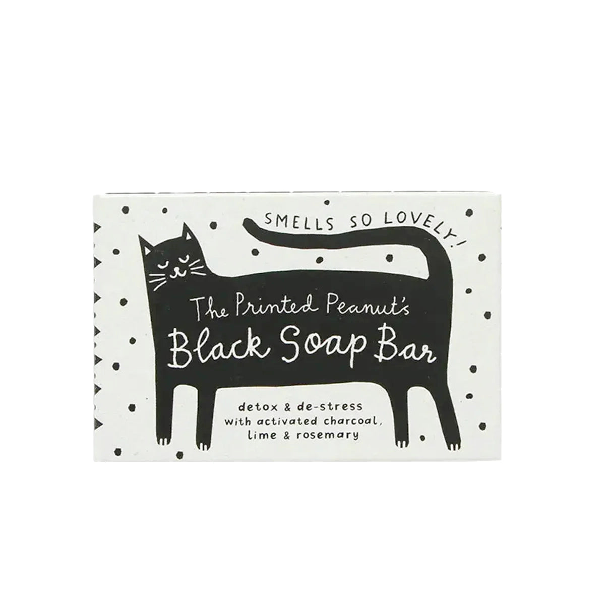 THE PRINTED PEANUT Black Cat Soap