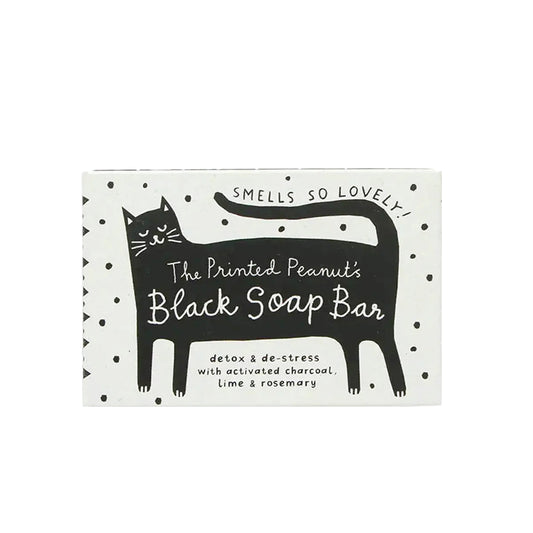 THE PRINTED PEANUT Black Cat Soap