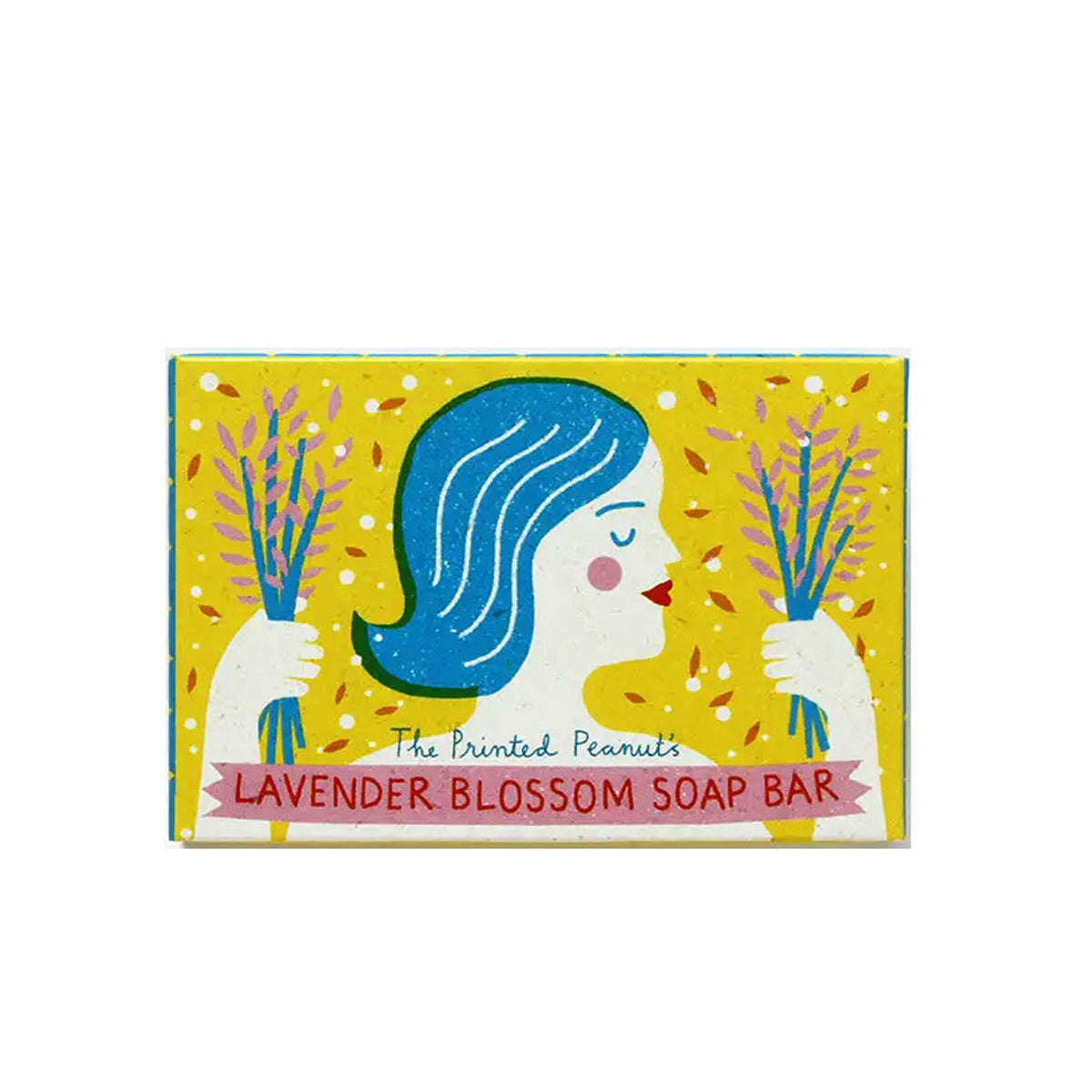 THE PRINTED PEANUT Lavender Blossom Soap