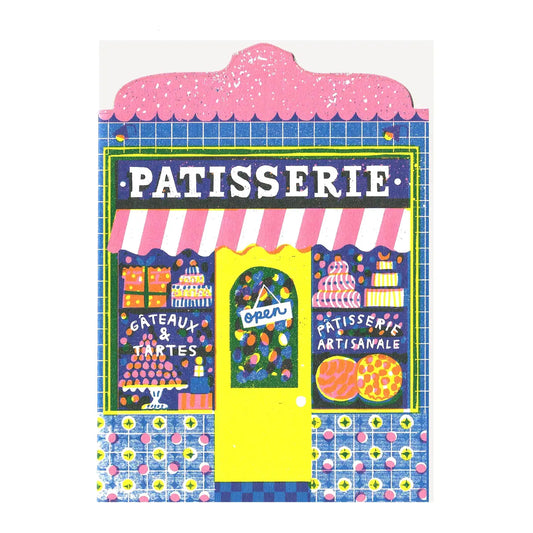 THE PRINTED PEANUT Patisserie Card
