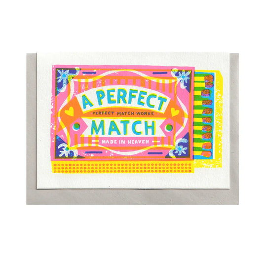THE PRINTED PEANUT Perfect Match Card