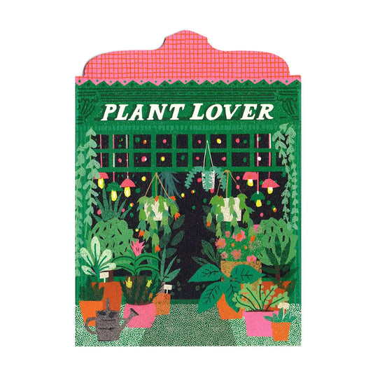 THE PRINTED PEANUT Plant Shop Card