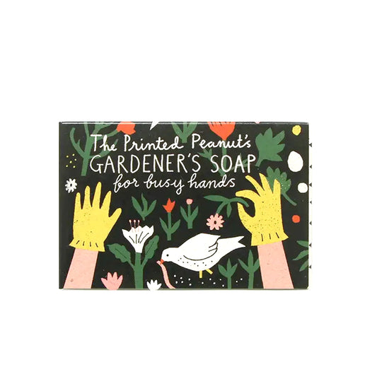 THE PRINTED PEANUT Poppy Seed & Peppermint Soap
