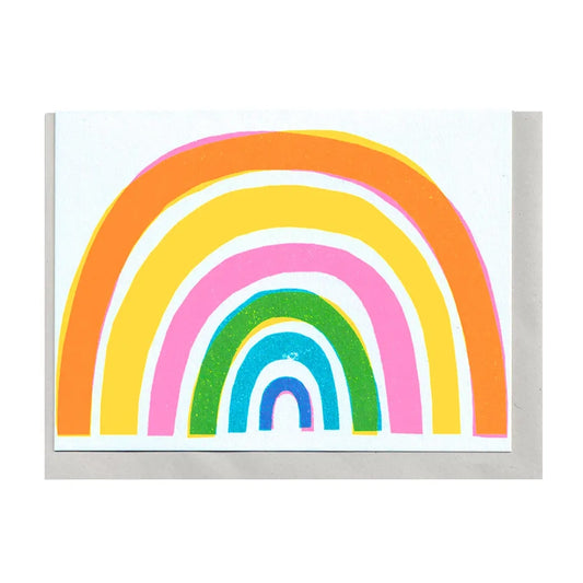 THE PRINTED PEANUT Rainbow Card