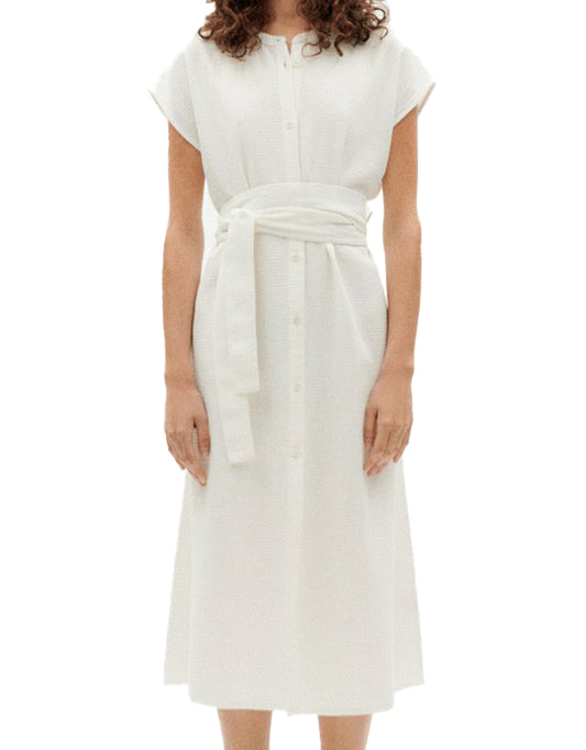 THINKING MU Un-dyed Gretel Dress