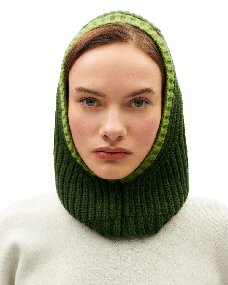 THINKING MU Jude Balaclava Green