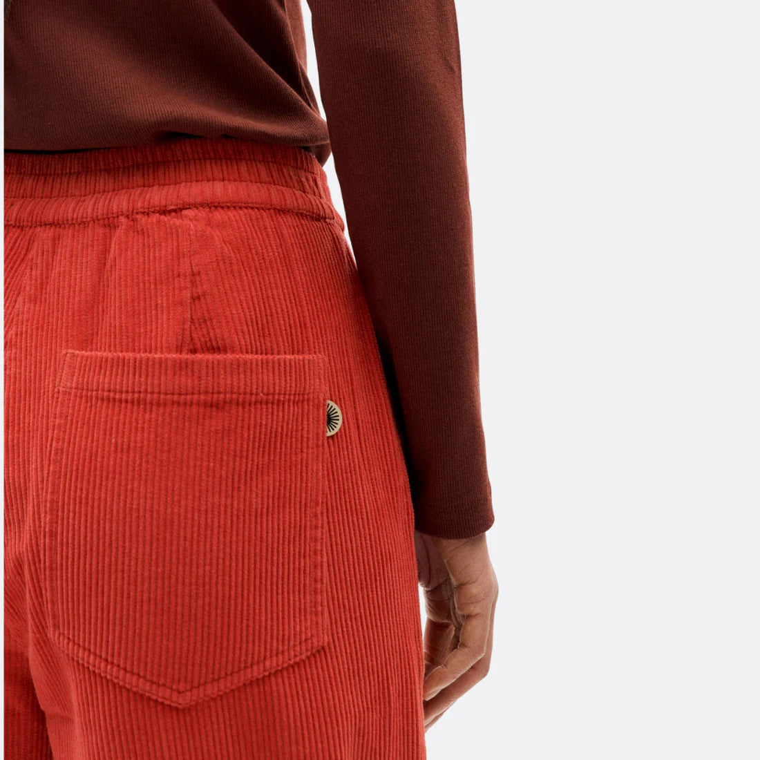 THINKING MU Manolito Trousers Red