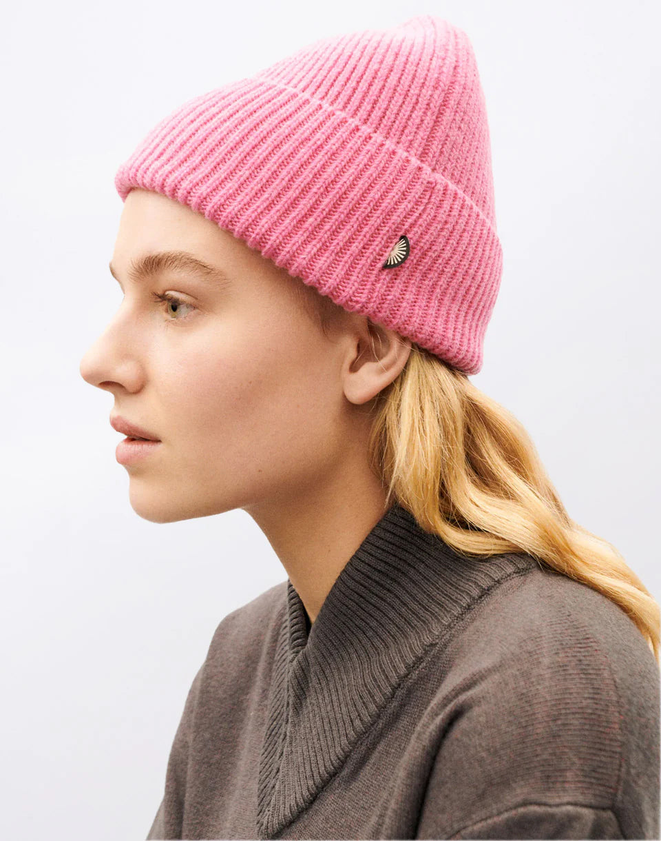 THINKING MU Wool Hat Pink