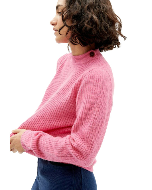 THINKING MU Hera Sweater Pink