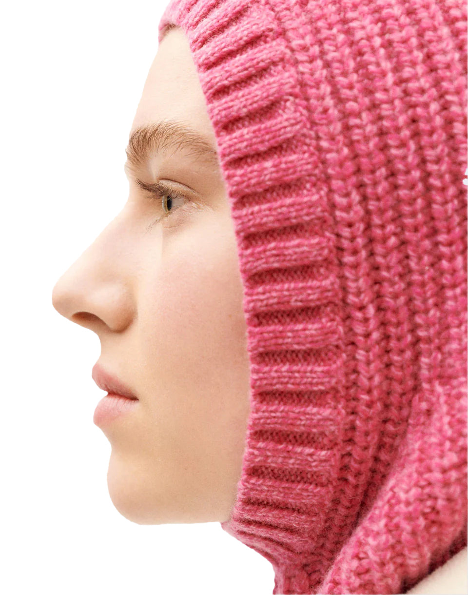 THINKING MU Jude Balaclava Pink