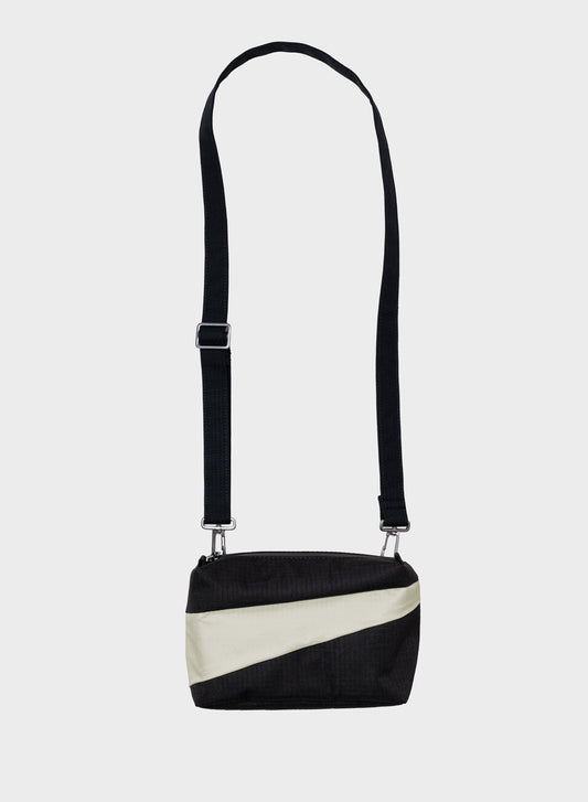 SUSAN BIJL Black & Cloud Small Bum Bag