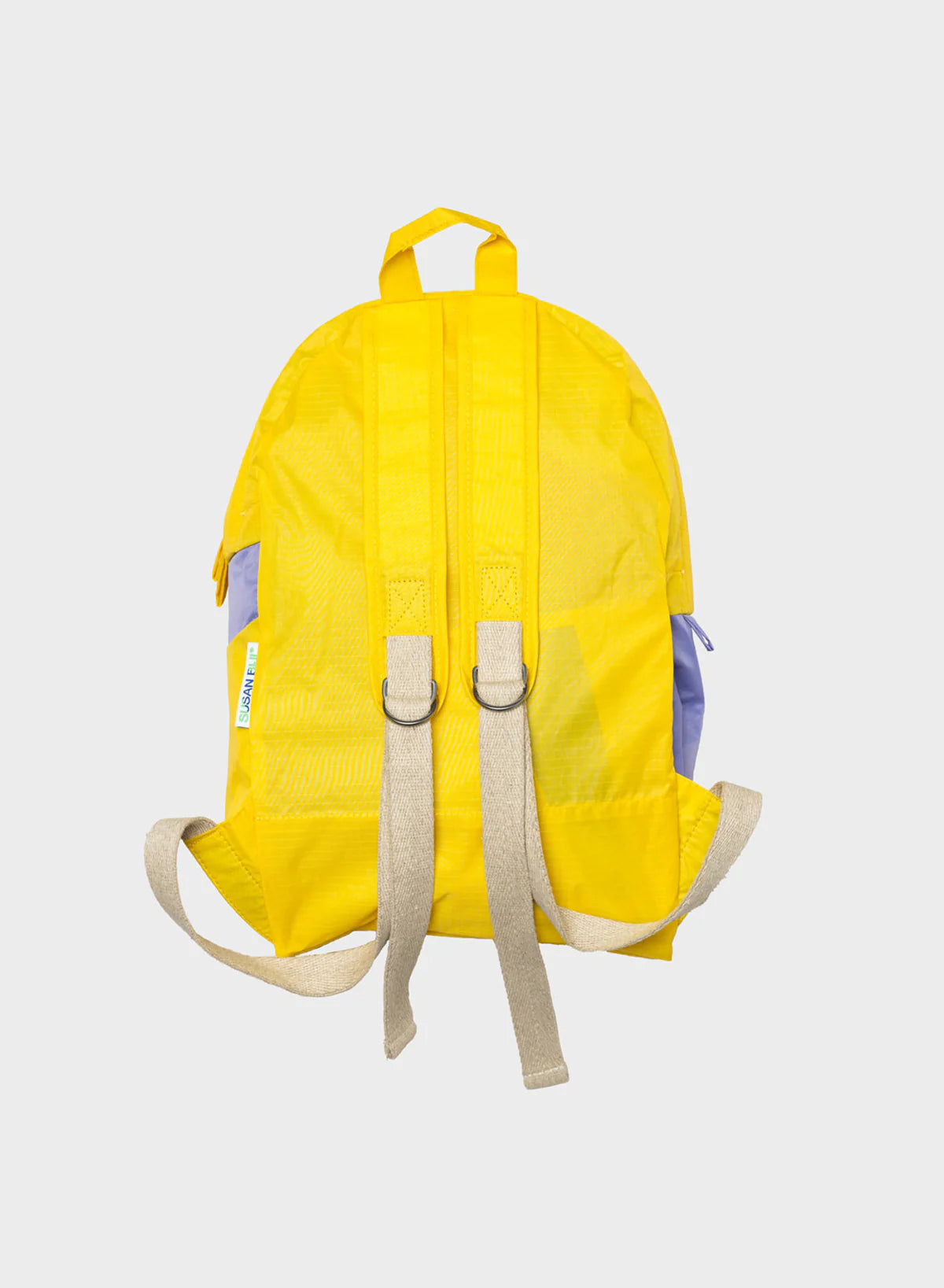 SUSAN BIJL TV Yellow & Treble Medium Foldable Backpack