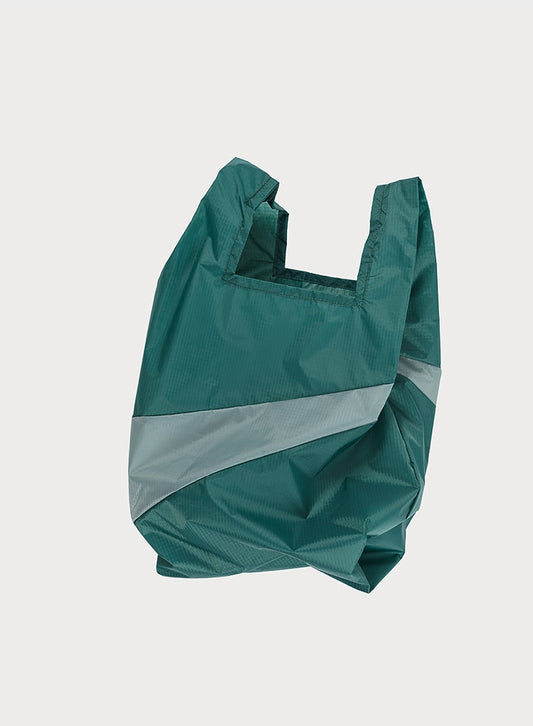 SUSAN BIJL Pine & Grey Medium Shopping Bag