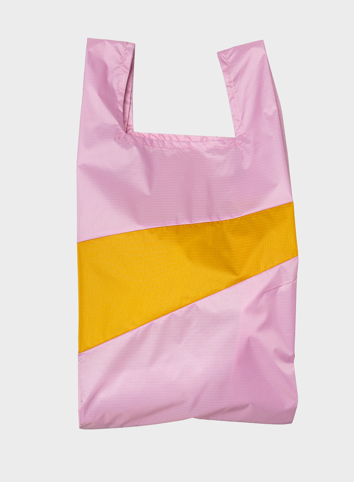 SUSAN BIJL Pale Pink & Lino Large Shopping Bag