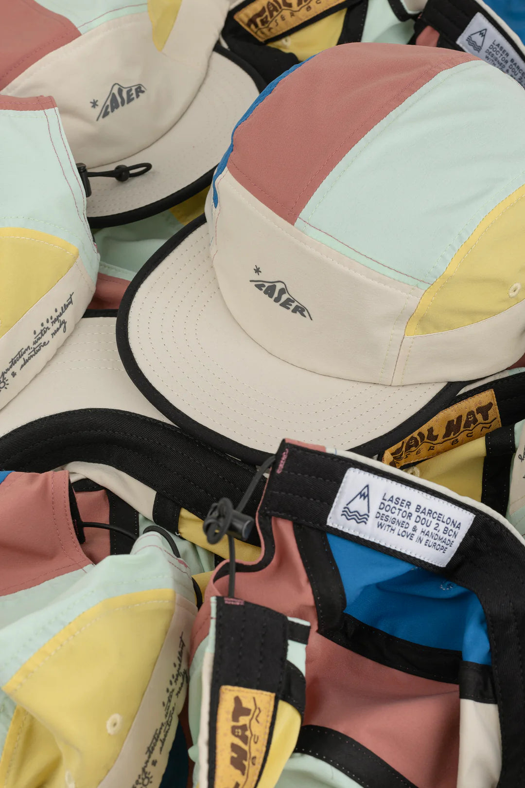 LASER BARCELONA Trail 5 Panel Cap