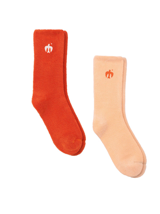 TRUE ARTIST Socks Pack nº01 Persimmon Orange