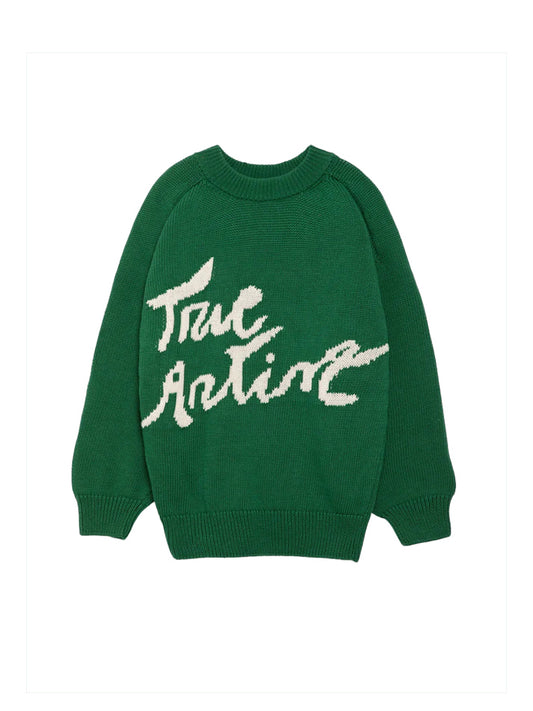 TRUE ARTIST Jumper nº02 Artichoke Green