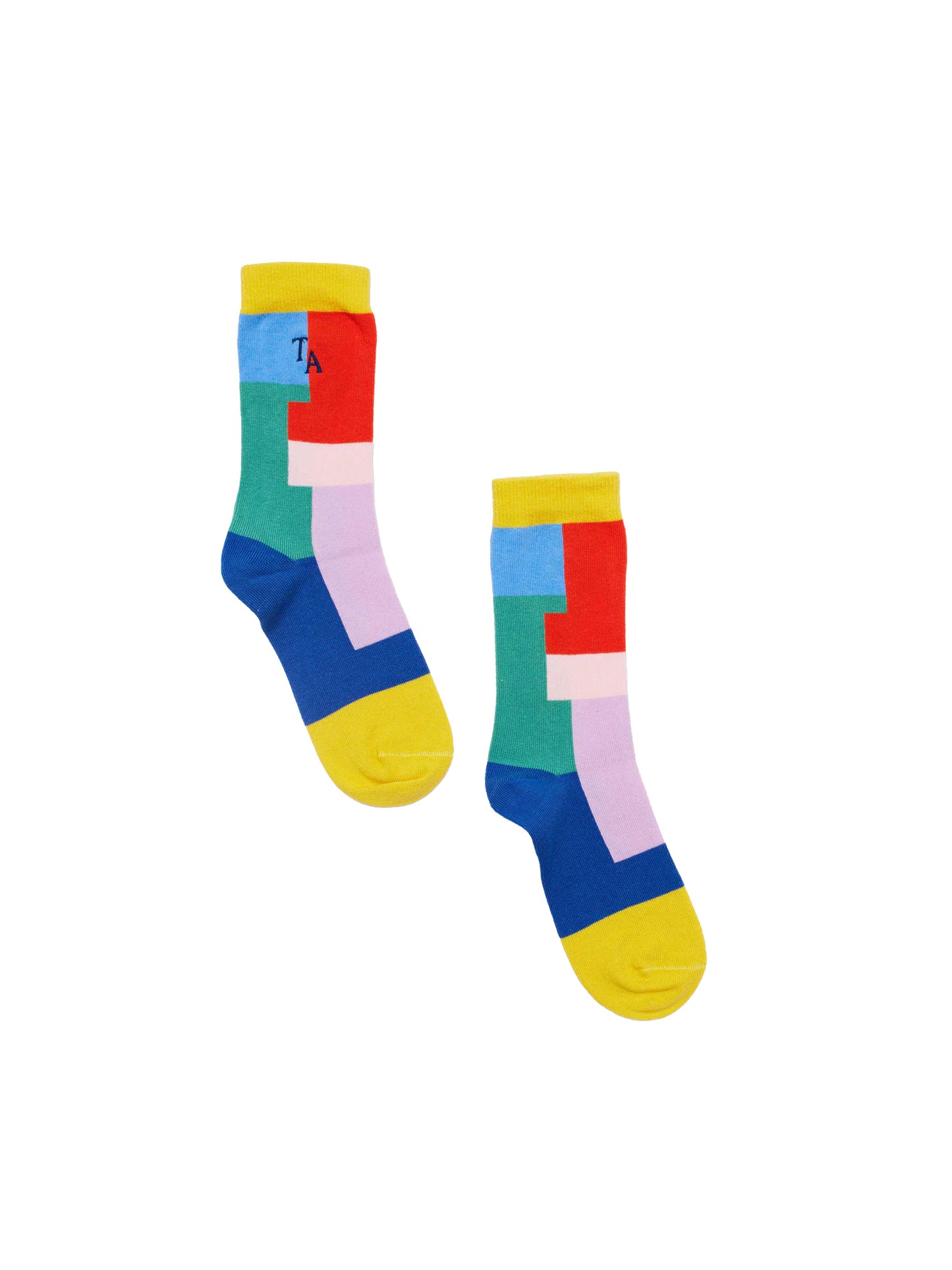 TRUE ARTIST Tangram Socks