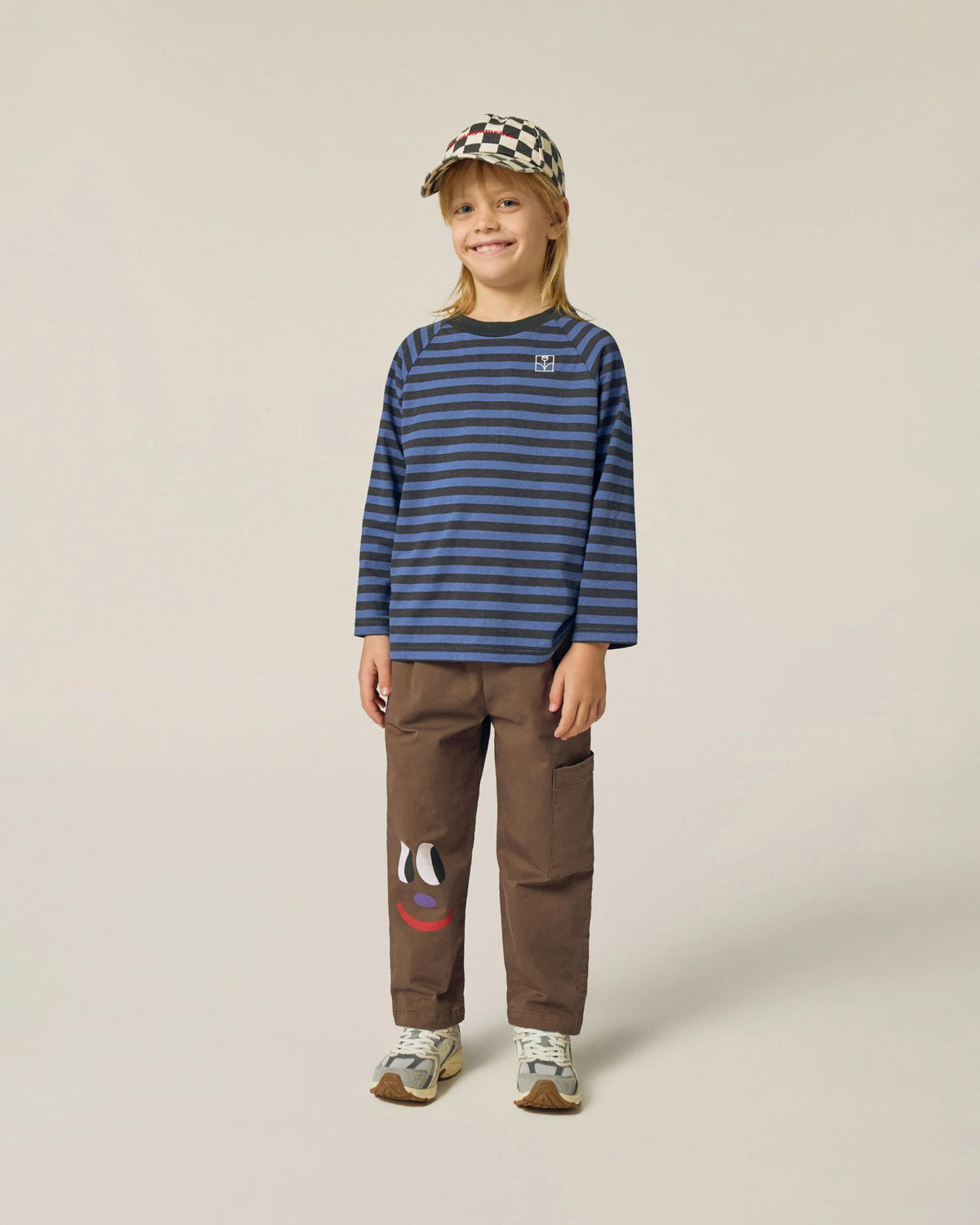 THE CAMPAMENTO Kids Smiling Face Trousers