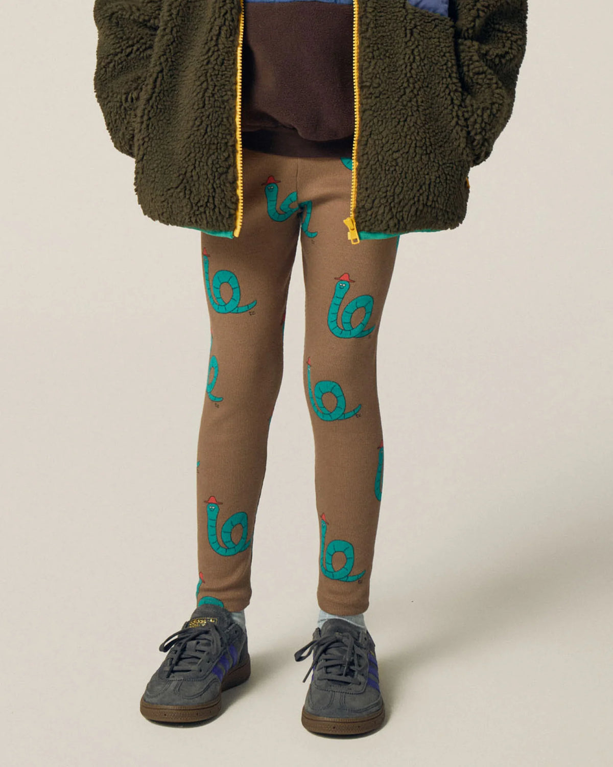 THE CAMPAMENTO Kids Gentleman Snake Leggings