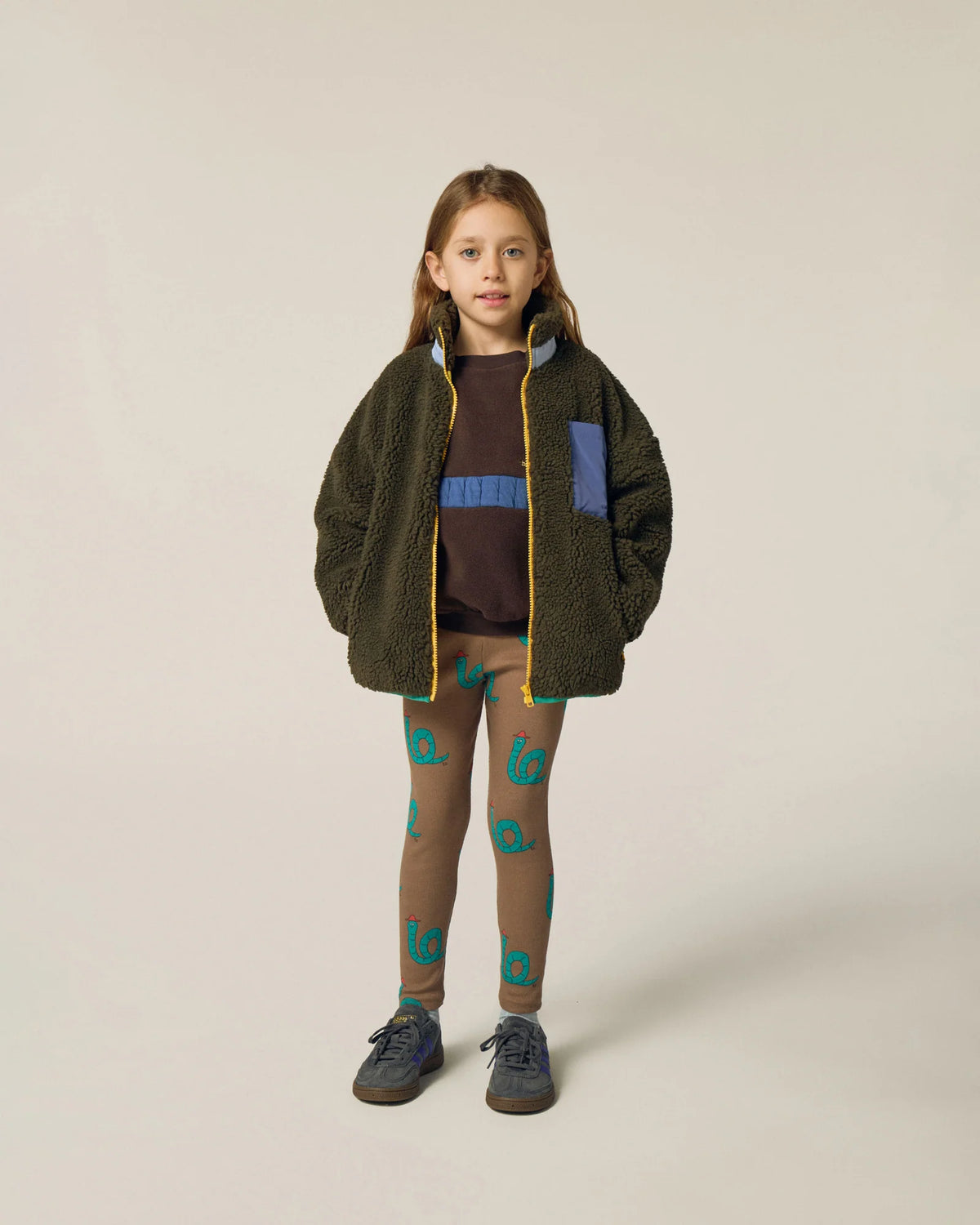 THE CAMPAMENTO Kids Gentleman Snake Leggings