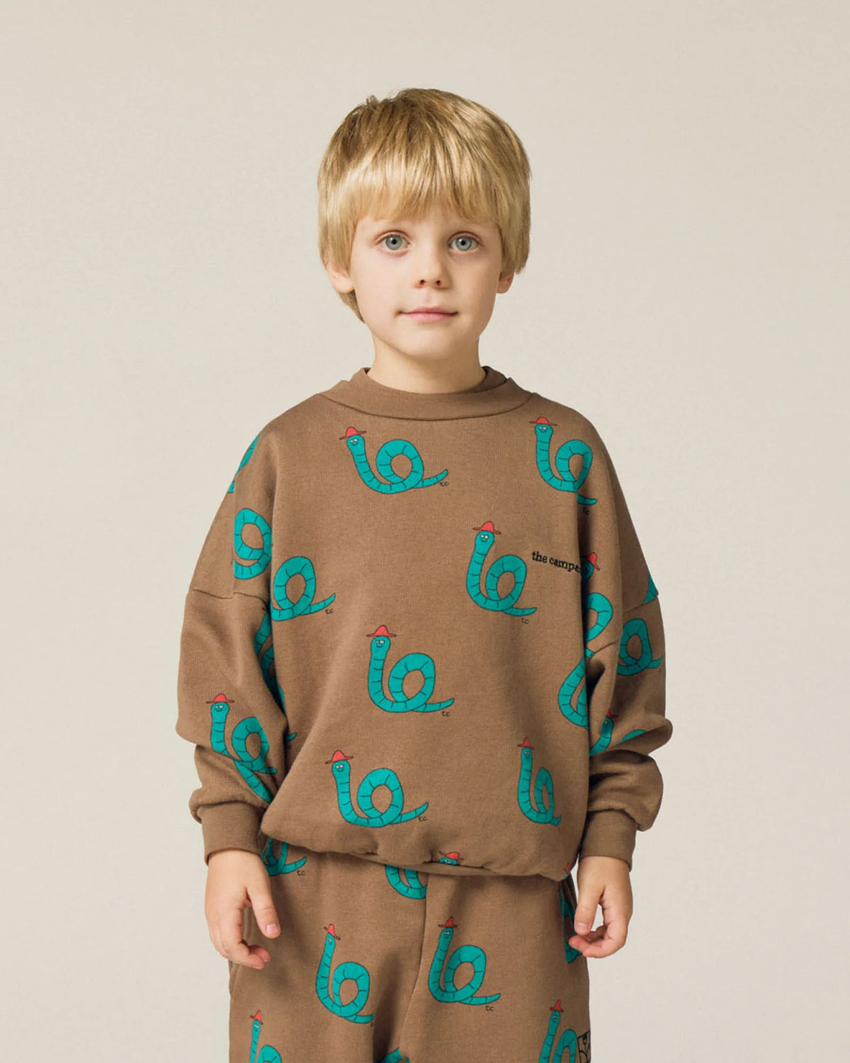 THE CAMPAMENTO Kids Gentleman Snake Sweatshirt