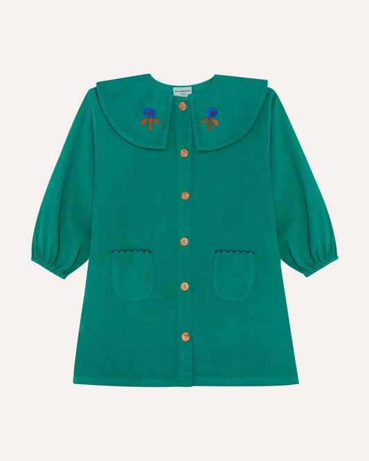 THE CAMPAMENTO Daisy Flower Corduroy Dress