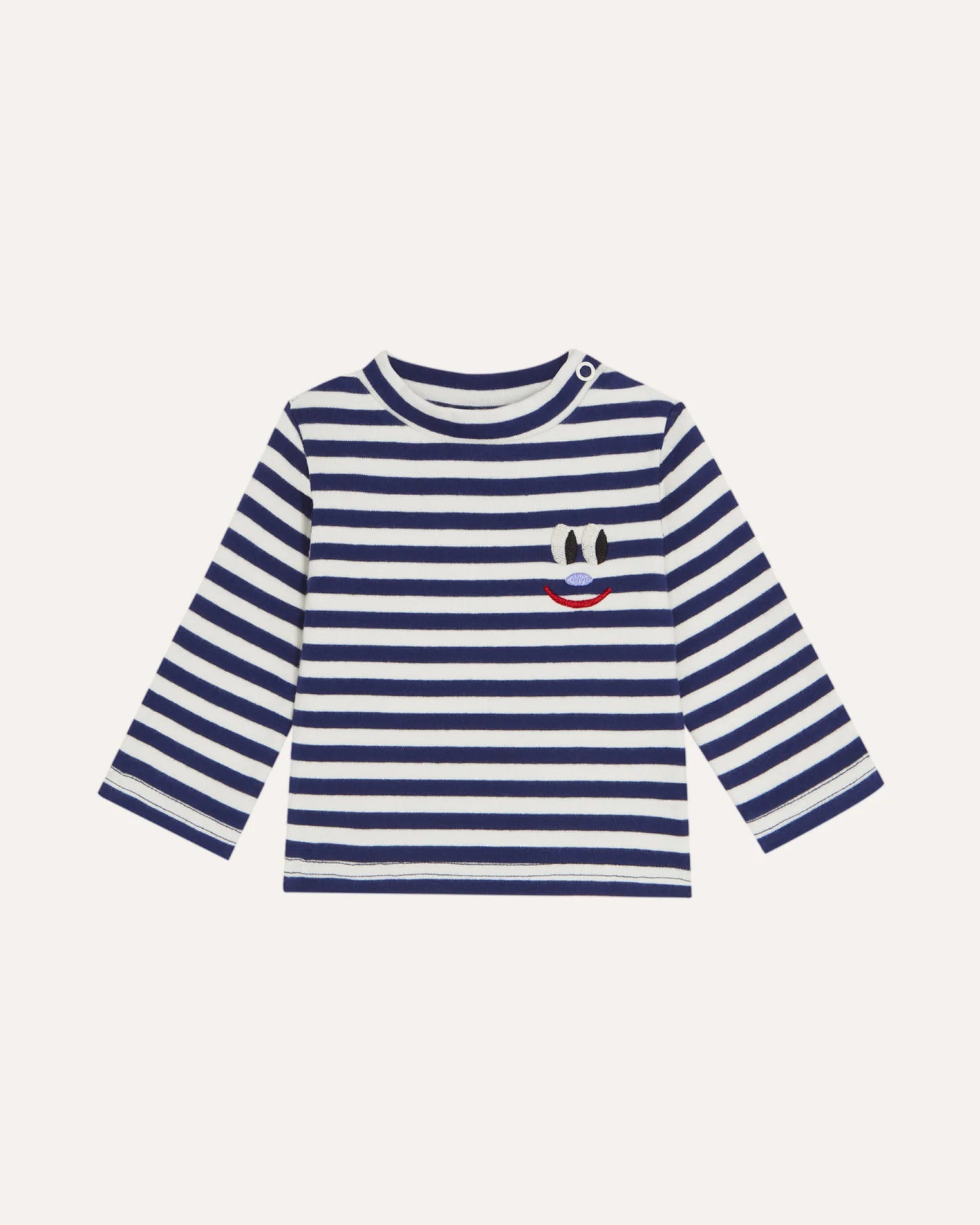 THE CAMPAMENTO Baby Blue Stripes Tshirt