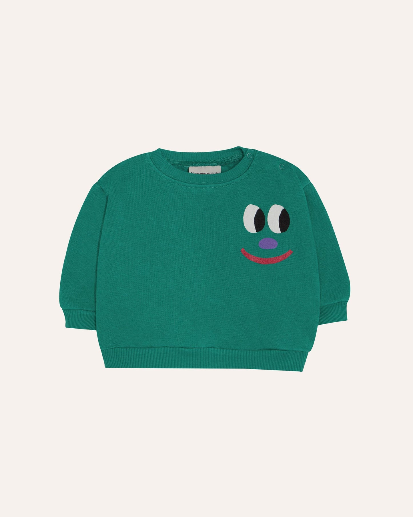 THE CAMPAMENTO Baby Smiling Face Sweatshirt